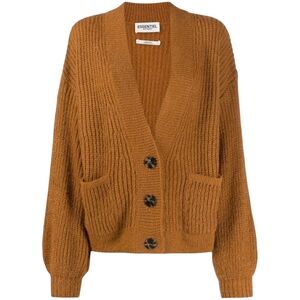 Essentiel Antwerp Mohair-Blend Relaxed Cardigan – Minimalist Cozy Knit – Size XS